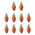 thumbnail image 1 of Shisuyan 10 Pcs Charms Carotte DIY Ornements en Forme de Carotte, 1 of 1
