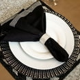 thumbnail image 4 of Sparkles Home  Venezia Glass Charger Plate Gold, 4 of 5