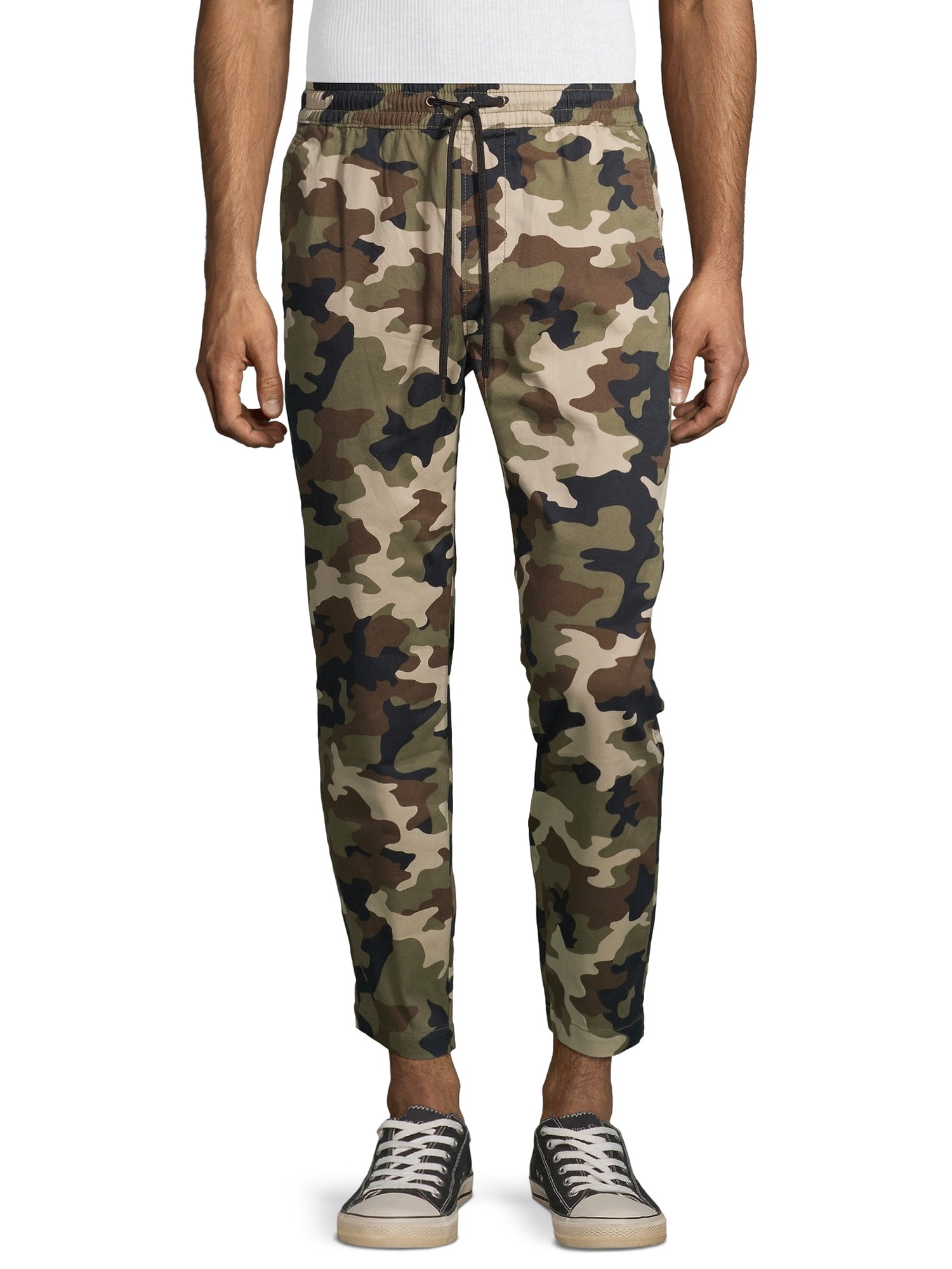no boundaries men's twill jogger pants