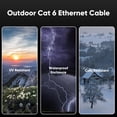 thumbnail image 2 of Cable Ethernet VoieTolt Cat 6 para exteriores, 13,5 m, 10 Gbps, resistente al agua, 2 of 8