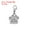 Silver, variant on Uxcell Dog Paw Crochet Stitch Markers, 12 Pack Metal Pendants Charm Knitting Markers Stitch Marker, Blue