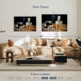 thumbnail image 4 of Elephant Stock Retro Whiskey Drink Wall Art - Horizontal Canvas Wall Art - Living Room Wall Decor - Food And Drink Canvas - Gray And Brown Decor - 45" x 30", 4 of 8