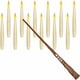 thumbnail image 1 of Velas flotantes Leejec con mando a distancia con varita mágica, 12 unidades, color marfil, 1 of 7