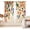 42"W x 63"L, variant on Vintage Watercolor Leaf Curtains 52Wx84H Inch Rod Pocket Retro Boho Floral Rustic Colorful Leaves Plant Botany Nature Art Printed Luxury Living Room Bedroom Window Drapes Treatment 2 Panels