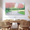 thumbnail image 3 of Elephant Stock Parisian Spring Wall Art - Horizontal Multi Panel Canvas - Living Room Wall Decor - Places Multi Panel - Green And Gray Decor By James Wiens - 65" x 42", 3 of 8
