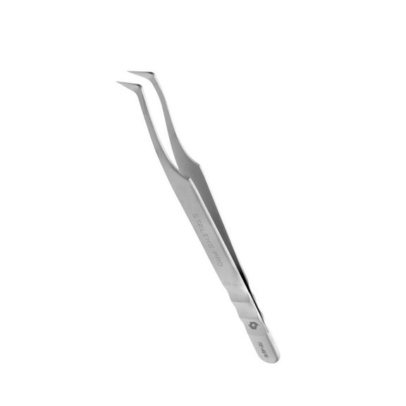 Professional eyelash tweezers EXPERT 41 TYPE 6 (curved tweezers for volume extension,75′) TE-41/6