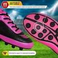 thumbnail image 3 of Vizari Infinity Firm Ground Soccer Cleats – Enhanced Traction & Superior Ball Control - Kids & Youth Soccer Cleats with Adjustable Straps & Padded Heels - Durable & Water-Resistant Firm Ground Shoes, 3 of 5