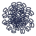 thumbnail image 1 of 50 ganchos elásticos para colgar cortinas de ducha, accesorios de baño 8 Forma, 1 of 8
