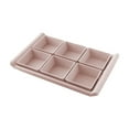 thumbnail image 2 of 6 Slot Snack & Fruit Serving Tray, Multi Compartment Plastic Organizer, Removable Small Boxes, Keep Table Tidy, Easy to Clean, for Parties Gatherings Daily Use, 2 of 6
