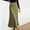 Green, variant on Wrap Around Skirt for Women,Womens Solid Color Sexy Half-body Skirt, Summer Ice Silk High Waist Hip Long Skirt