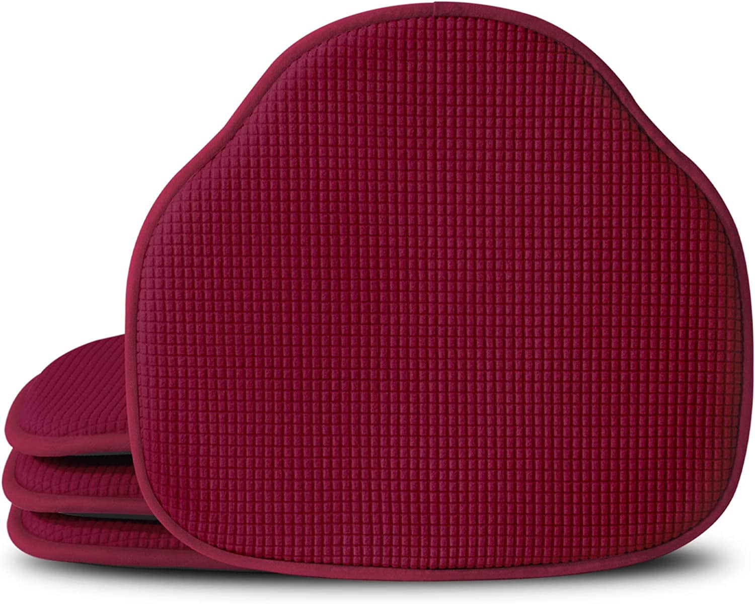 DancePeanut Windsor Chair Cushions Grey Kitchen Seat Cushions for