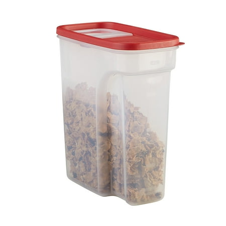 Rubbermaid 18 Cup Flip-Top Cereal and Food Storage Container, Red
