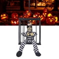 thumbnail image 3 of Decorations, Interesting Ghostly Screams  Scary Skull Cage Prisoner  For Haunted House For KTV Hairstyle Ghost, 3 of 8