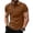 Light Brown, variant on Short Sleeve Lapel Collar 3 Buttons Button Down Henley Polo Shirts for Men Breathable Solid Colors Casual Tops for Summer Golf Daily Wear Light Brown L