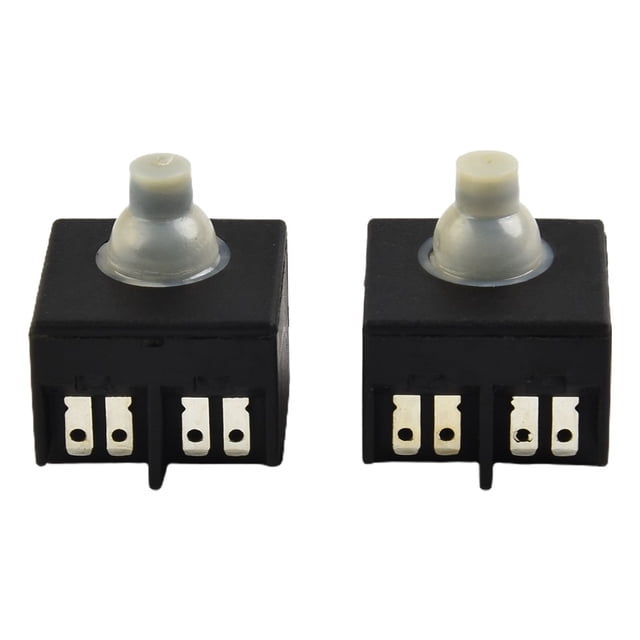Angle Grinder Switch Push Button 100mm /4\\\" 250 (V) 2Pcs 6 (A) Accessories Magnum Sander High Quality Material