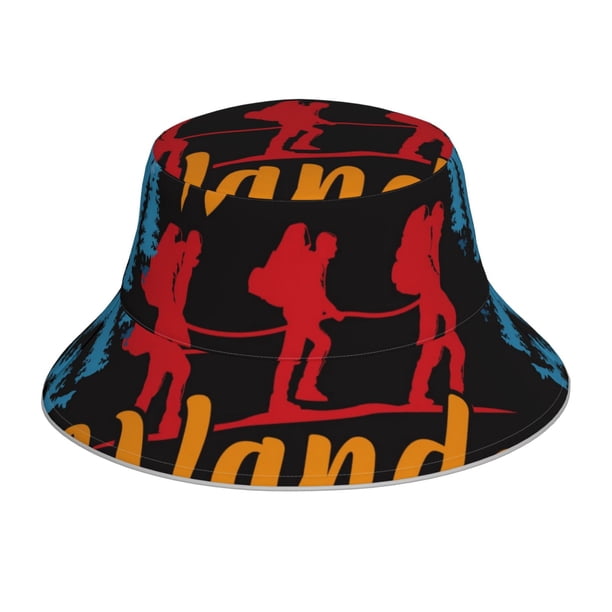 Balery Not All Who Wander Are Lost Hiking Sombreros para el sol para hombre y mujer, sombrero de pescador con UPF 50+