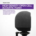 thumbnail image 6 of Soundbox Vocal Recording Isolation Booth | Portable Microphone Shield, Pop Filter for Studio-Quality Sound for Singing, Podcasting, Acoustic High-Density Foam Ball, Mic Soundproof Box (Metal), 6 of 9