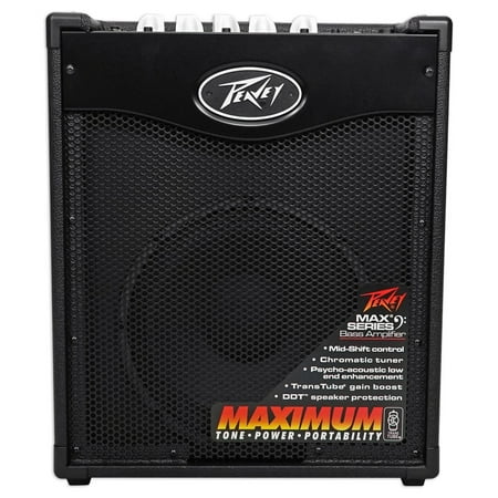 Peavey Max 110 100 Watt Electric Bass Guitar Amplifier Combo Amp w/ 10