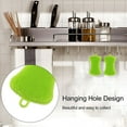thumbnail image 3 of 5Pcs Silicone Dish Washing Brush Pot Pan Sponge Scrubber Silicone Scouring Pad Fruit Pot Pan Wash Brushes Kitchen Cleaning Tools (green), 3 of 7