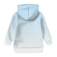 thumbnail image 4 of TQWQT Girls Sky Blue Hoodie Size 10-12 Plain Pullover Top Hooded Long Sleeve Gradient Trendy Sweatshirts Oversized Cute Sweatshirts 13-14 Years, 4 of 5