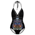 thumbnail image 5 of Tool Band Undertow Music Women's Swimwear Strap One Piece Backless Tummy Control V Neck Swimsuit Summer Beach Vacation Bathing Suit, 5 of 7