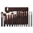thumbnail image 1 of makeup brushes set 15 pieces professional with holder, 1 of 1