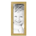 thumbnail image 2 of ArtToFrames 7" x 18" Gold Picture Frame, 7x18 inch Gold Wood Poster Frame (WOM-4159), Pack, 2 of 8