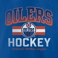 thumbnail image 4 of Men's Royal Edmonton Oilers Retro Stripe T-Shirt, 4 of 4