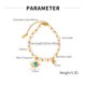 thumbnail image 2 of Pulsera Vintage Pearl de acero inoxidable para mujer, 2 of 2