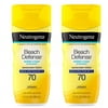 Neutrogena Beach Defense Sunscreen Lotion - SPF 70 - 6.7 fl oz (Pack of 2)