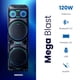 thumbnail image 2 of Bafle Torre de Sonido 2x15 Pulgadas Daewoo Mega Blast Microfono Karaoke TWS, 2 of 5