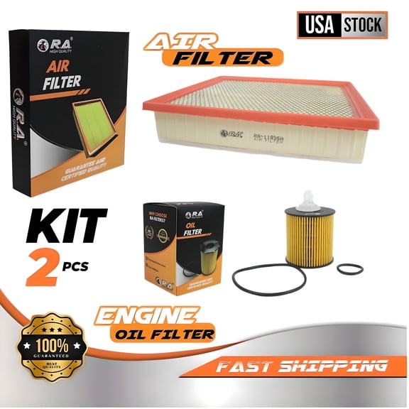 Engine Oil & Air Filter Set for Toyota Tacoma 2016 - 2023 V6 3.5L SR5 TRD Pickup