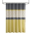 thumbnail image 2 of TOBILI Printed and Embroidered Shower Curtain Yellow, 2 of 5