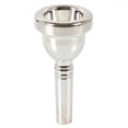 thumbnail image 3 of 12C Small Shank Trombone Silver Mouthpiece New, 3 of 3