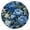 Pioneer Flower Floral, variant on Pioneer Flower Floral Print Pattern Round Fitted Tablecloth with Elastic Edge,Dining Table Cover Waterproof,Outdoor Round Tablecloth for Camping,Dining,Indoor and Outdoor