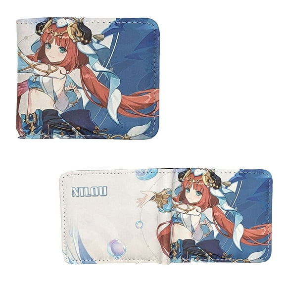 Nilou Style A - Genshin Impact 4x5" Bi-Fold Wallet