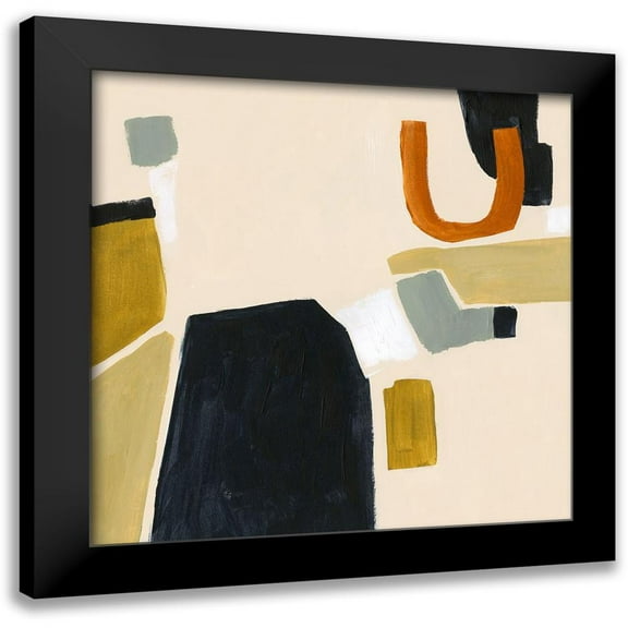 Barnes, Victoria 12x12 Black Modern Framed Museum Art Print Titled - Laredo II