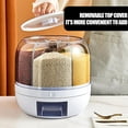 thumbnail image 4 of Rice Dispenser,Food Grain Storage Container Food Grain Storage Container Rotatable Sealed Grain Food Storage Box Elevate Your Experience, 4 of 7