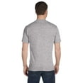 thumbnail image 5 of Hanes Men's Tagless ComfortSoft Crewneck T-Shirt Pack Of 5 Light Steel, XXX-Large, 5 of 5