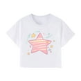 thumbnail image 6 of Rezuofi 2 Pcs Cowgirl Shirt Women Embroidery Western Outfits PU Leather Star Graphic Tees Short Sleeve Tops 2025, 6 of 6