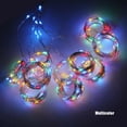 thumbnail image 4 of PENGXIANG LED Curtain Lights Battery Operated Lights for Room Decor Fairy Lights Battery Operated Indoor String Lights for Bedroom Decorations Boho Bedroom Decor Rustic Wedding Decor Wall, 4 of 8
