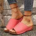thumbnail image 2 of Ruyang Dressy Wedge Sandals for Women Casual Summer, Women Platform Sandals Casual Slippers Open Toe Beach Summer Sandals, 2 of 7