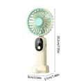 thumbnail image 2 of AZXY Portable Fan,Hand Held Fans on Clearance,Mini Fan Handheld,Usb Folding Personal Fans Battery Operated,White, 2 of 6
