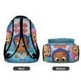 thumbnail image 6 of BUBBLE GUPPIES Backpacks Bookbag Casual Daypack Backpacks for Travel Work Camping Office, 6 of 8