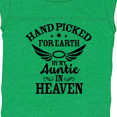 thumbnail image 4 of Inktastic Handpicked for Earth by My Auntie in Heaven with Angel Wings Boys or Girls Baby Bodysuit, 4 of 5