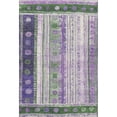 thumbnail image 2 of Addison Rugs Mayfield Premium Machine Washable Transitional Stripes Green Rectangle Rug, 8' x 10', 2 of 7
