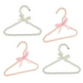 thumbnail image 1 of 4 Piezas Decorativas para Niños, Ropa para Mascotas, Percha para Ropa, Pantalones, Tendedero con Lazo, de Perlas, 7,9 Pulgadas Baoblaze Colgador de ropa para mascotas para niños, 1 of 8