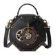 thumbnail image 1 of Minnieouse Bolso de hombro gótico Steampunk, monedero de cadena de cuero PU para mujeres, damas y niñas Bolsas de mensajero y de hombro, 1 of 1