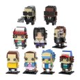 thumbnail image 1 of Mini bloques de construcción para niños, figuras de dibujos animados, personajes de Stranger Bricksheadz, colección de ladrillos, modelo de ensamblaje, regalos de juguete, 1 of 5