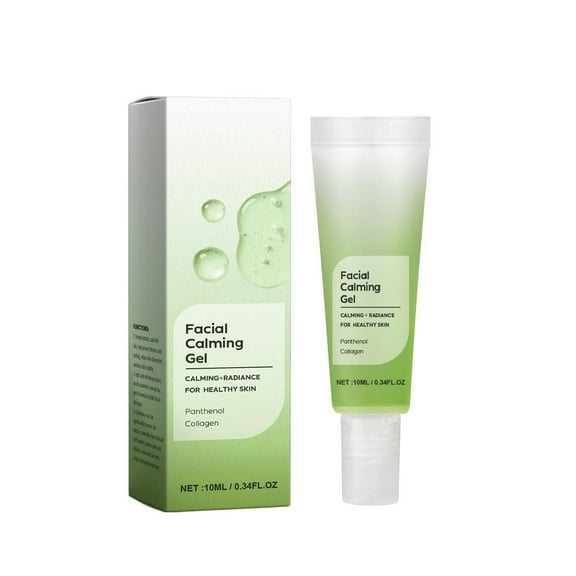 HHBEAUTY Facial Brightens Calm Gel - Power Calm Hydrating Gel - Korean Skincare - Dry, Normal, & Oily Skin - Vegan, Gluten Free, Fragrance Free - Travel Size